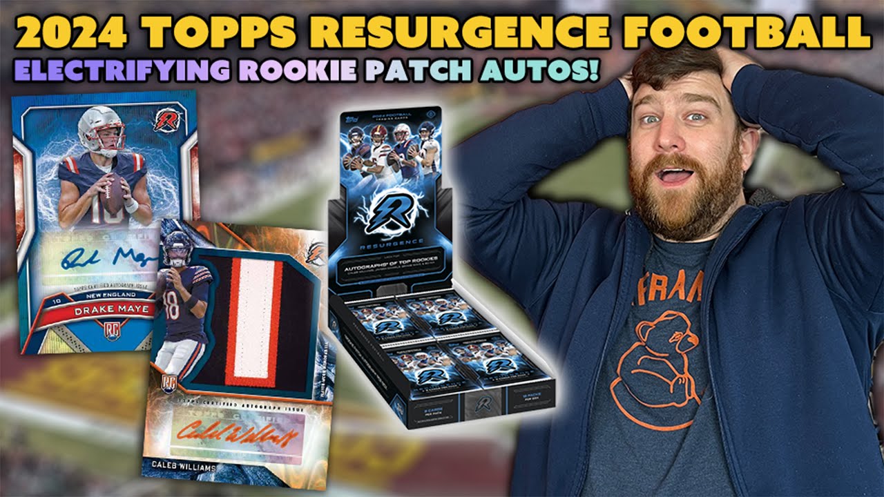 HUGE ROOKIE QB RPA!!! | 2024 Topps Resurgence Football Box Opening & Giveaway!