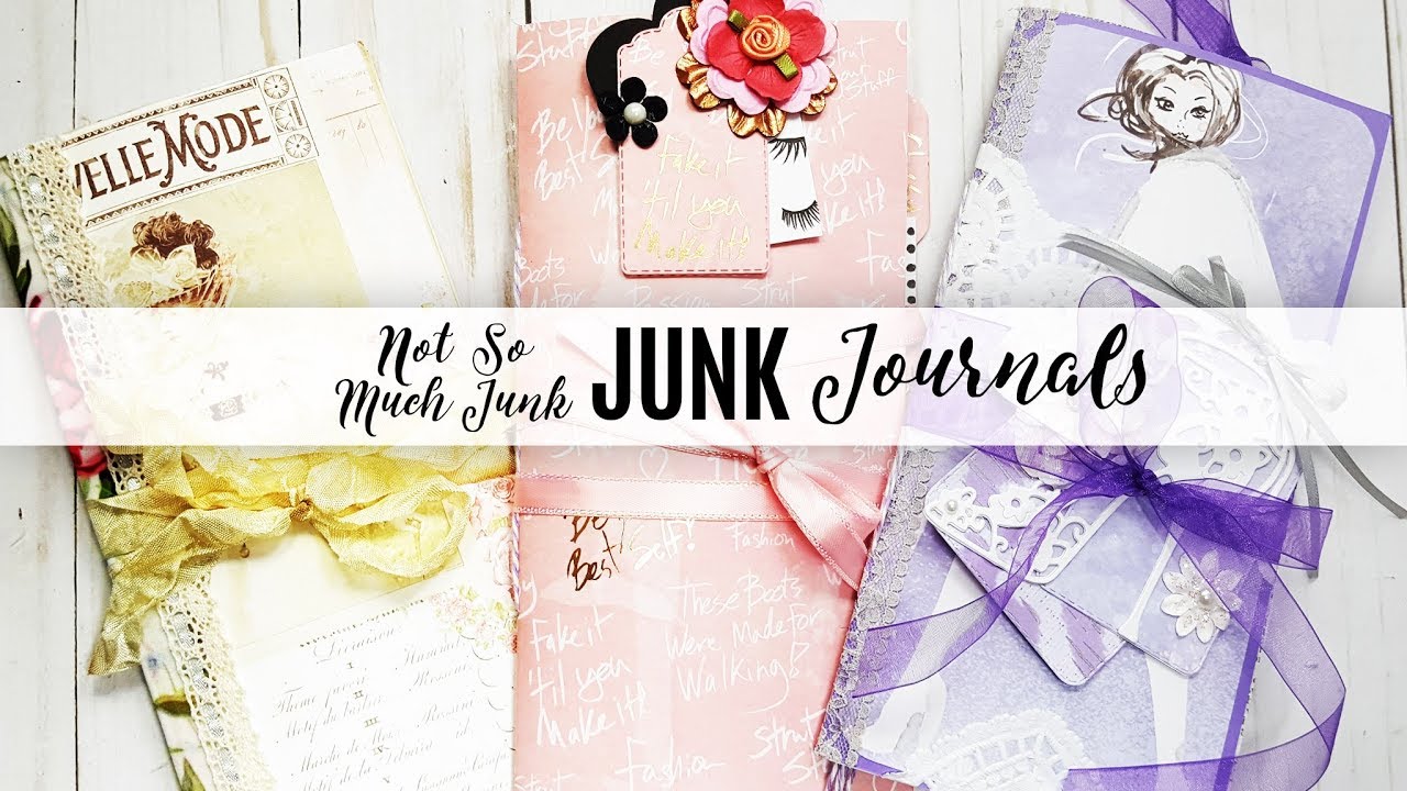 Not So Much Junk Standard Size JUNK JOURNALS / Traveler's Notebook Inserts | Scrapcraftastic