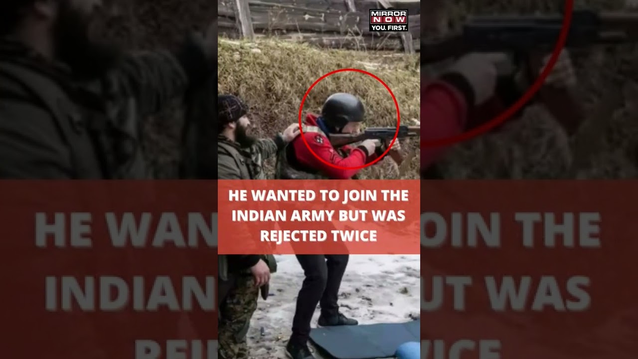 Tamil Nadu Student Joins Ukraine Paramilitary Forces To Fight Russia #shorts