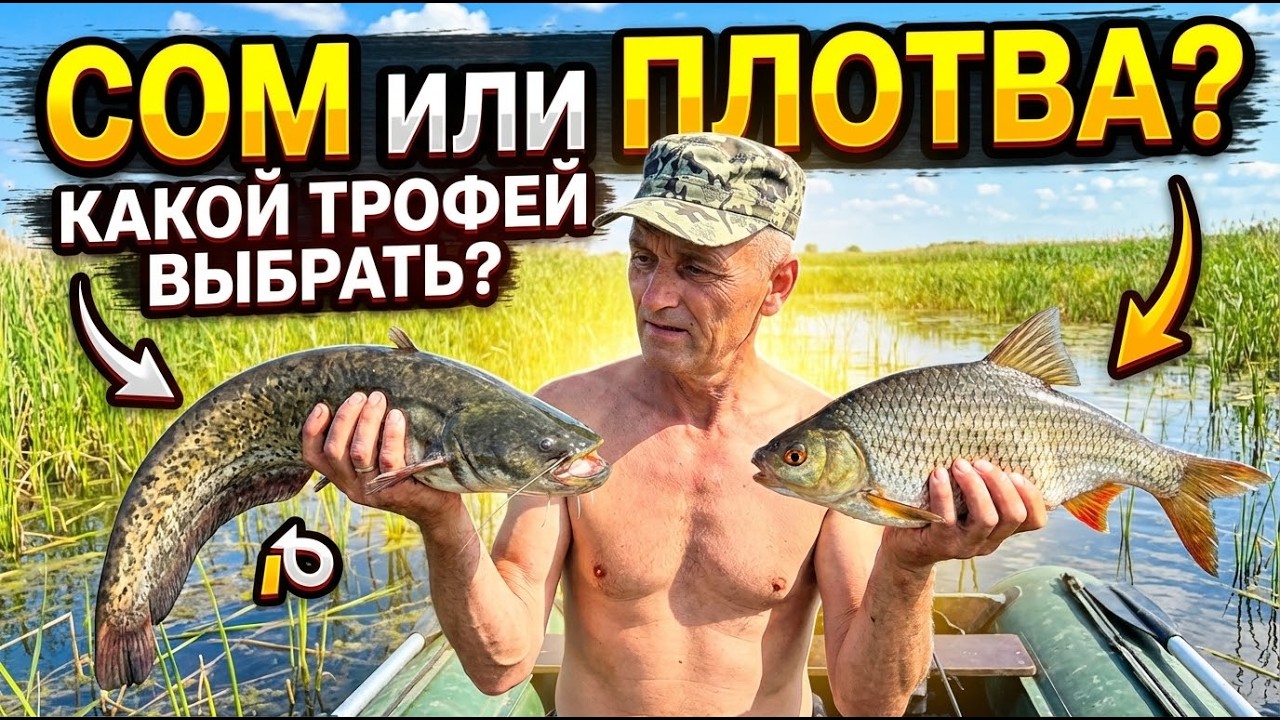 Сом, или Плотва!