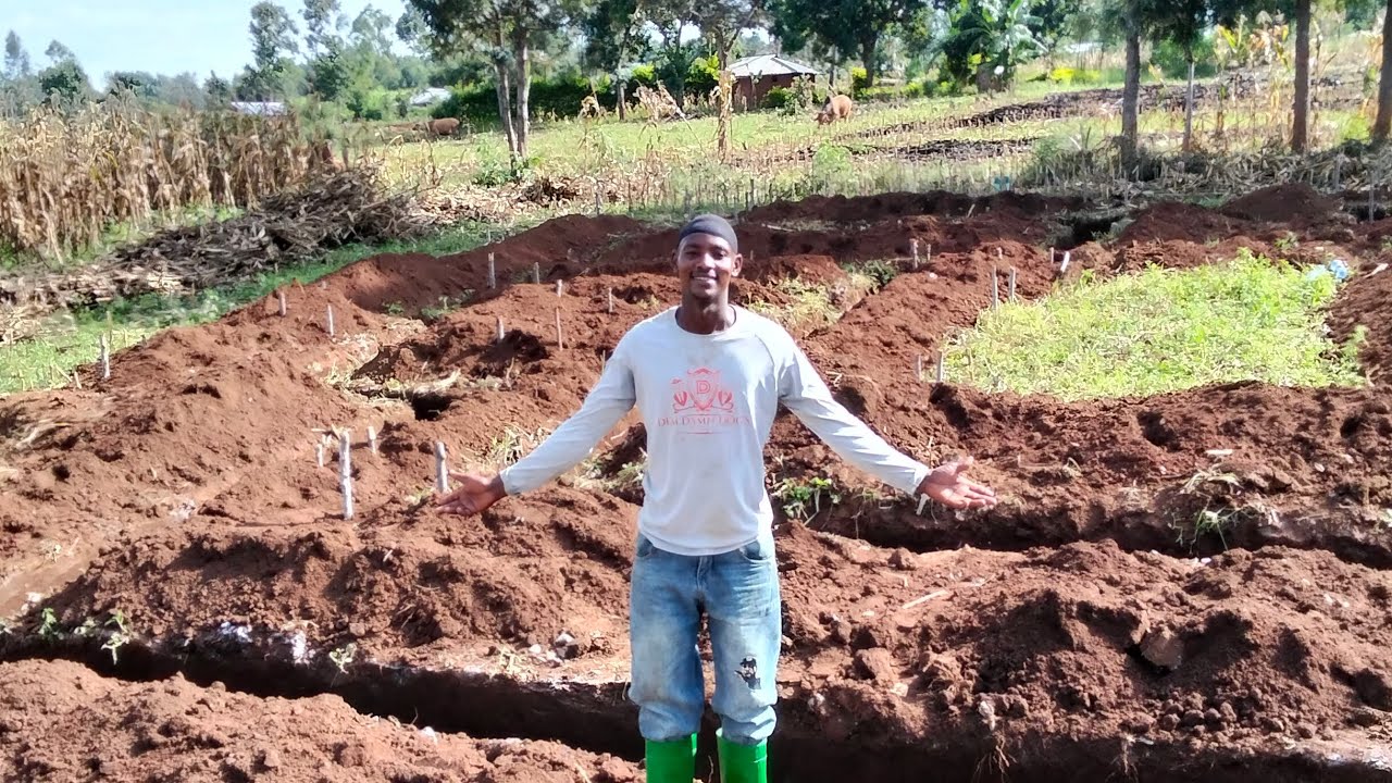 Unbelievable 😱Progress as we start the foundation day 1 at the site@officialEzihfilms 