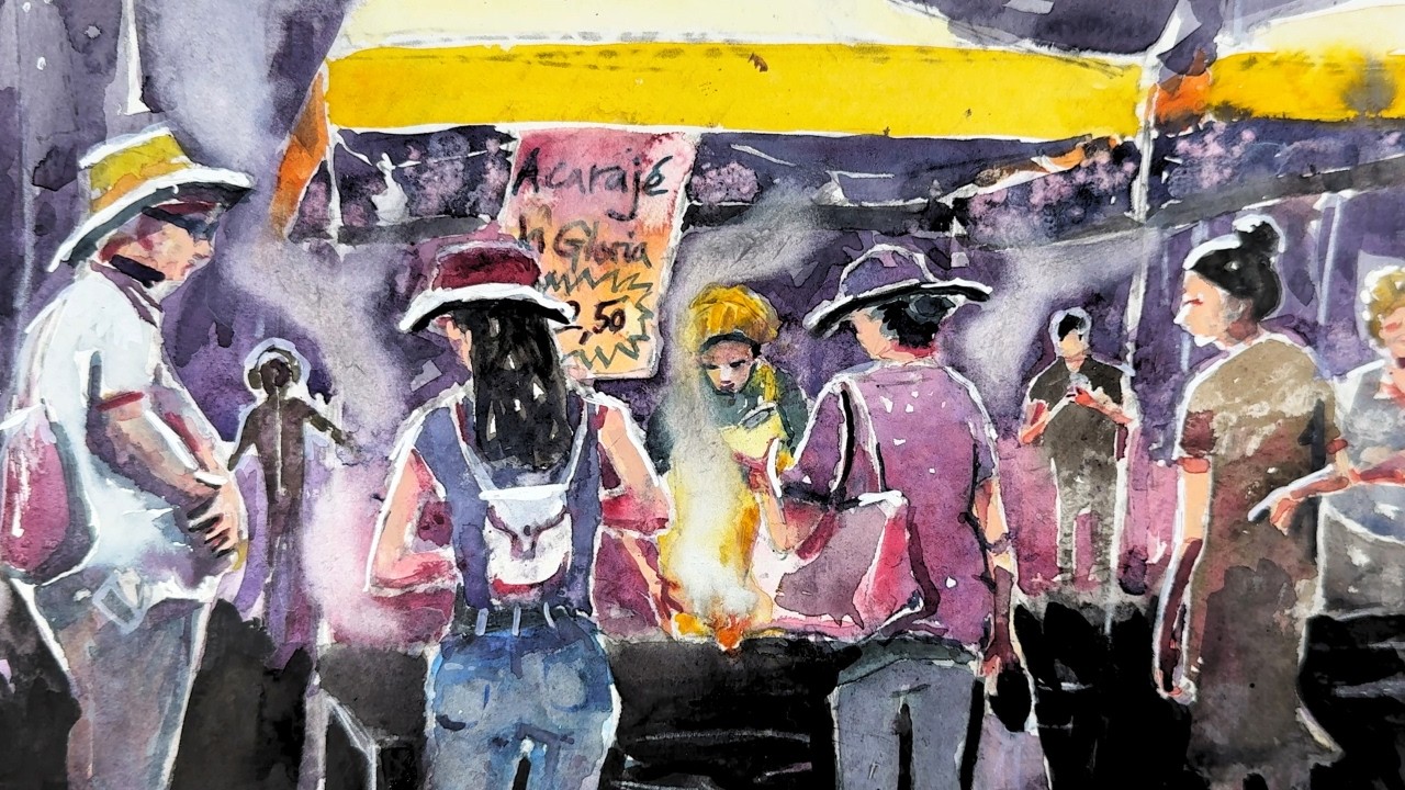 Secret to painting fire and steam