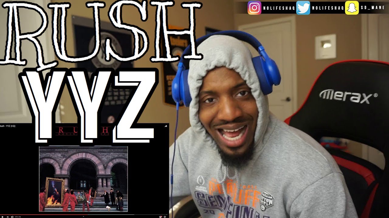 FIRST TIME REACTING TO RUSH  