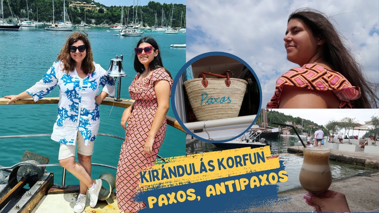 KIRÁNDULÁS KORFUN: PAXOS ÉS ANTIPAXOS SZIGETE