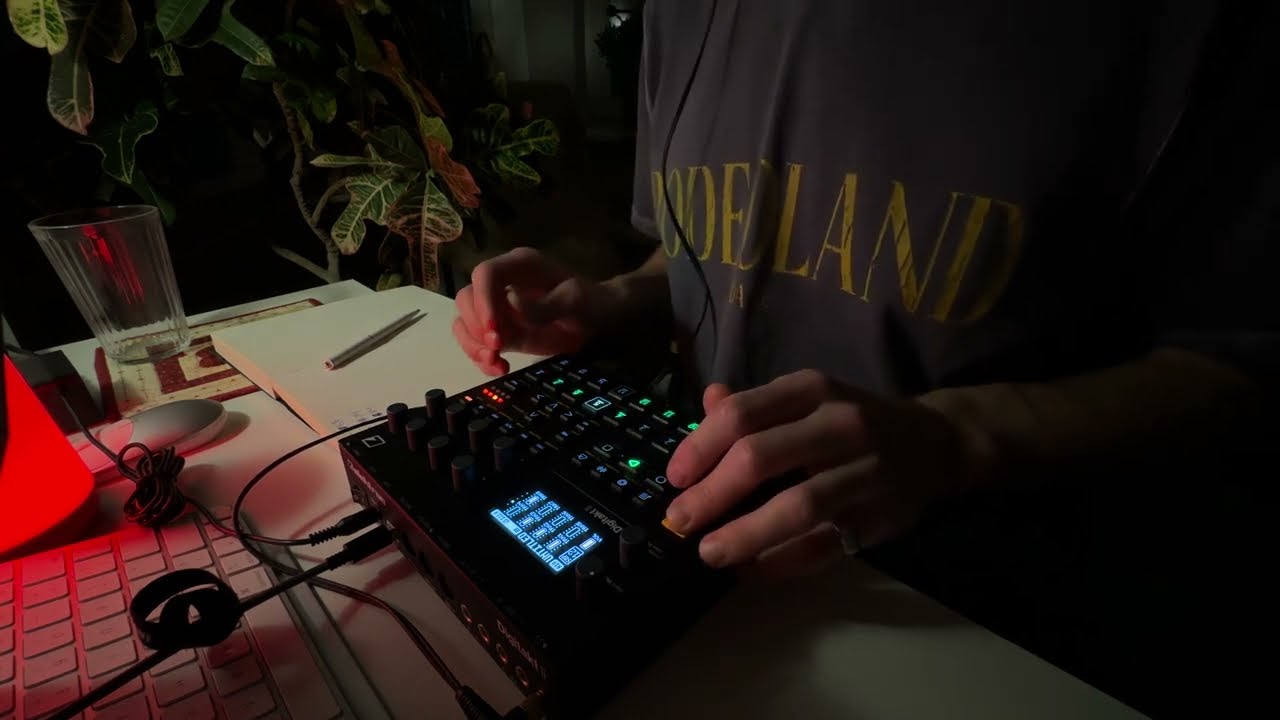 deep house jam on digitakt II