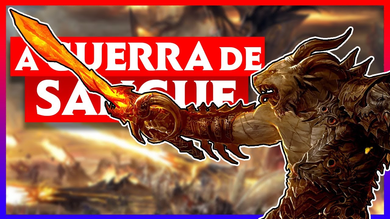 A GUERRA DE SANGUE, o conflito cósmico entre a ordem e o caos | D&D - Lore