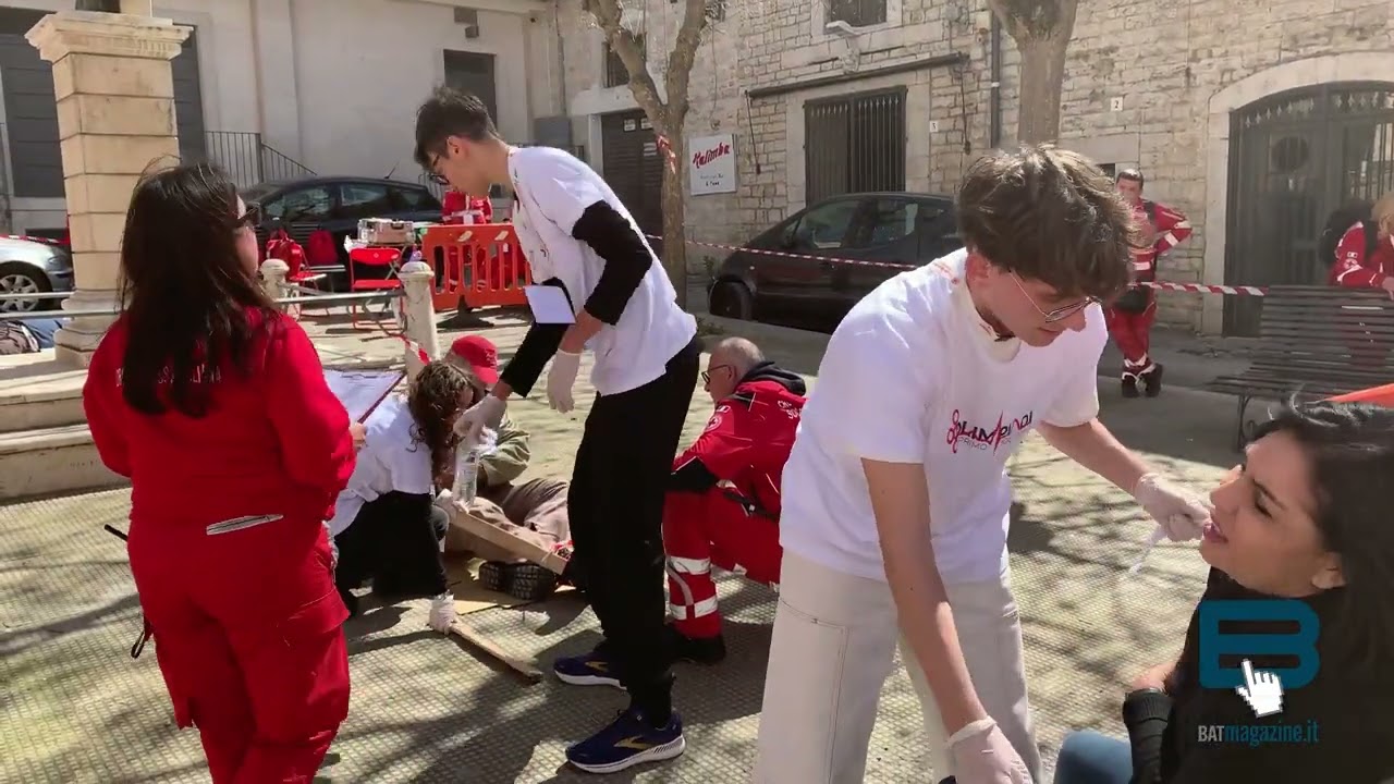 Andria – Olimpiadi di Primo Soccorso: grande successo per la gara organizzata dalla Croce Rossa