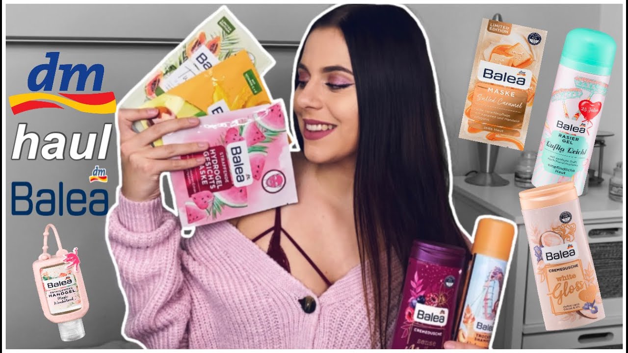 Velký podzimní haul z drogérie DM - Balea | Lucy
