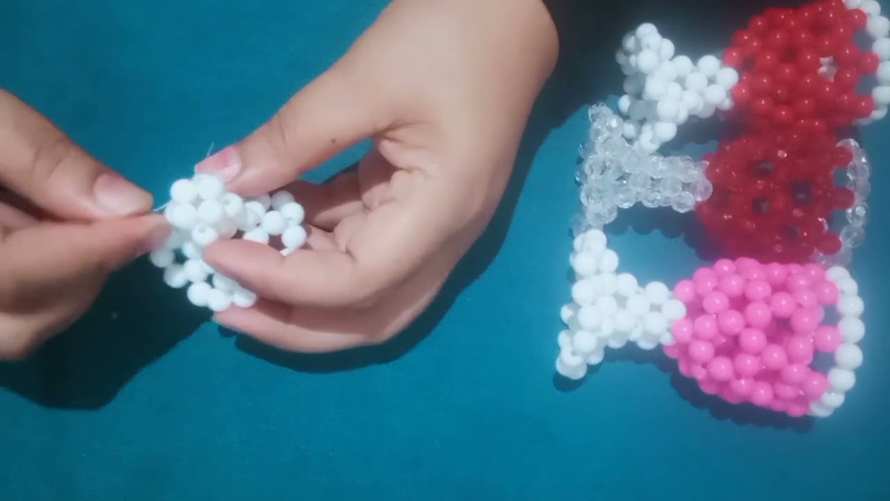 كأس بالخرز ديكور وتوزيعات السبوع والمناسبات #خطوة بخطوة للمبتدئين