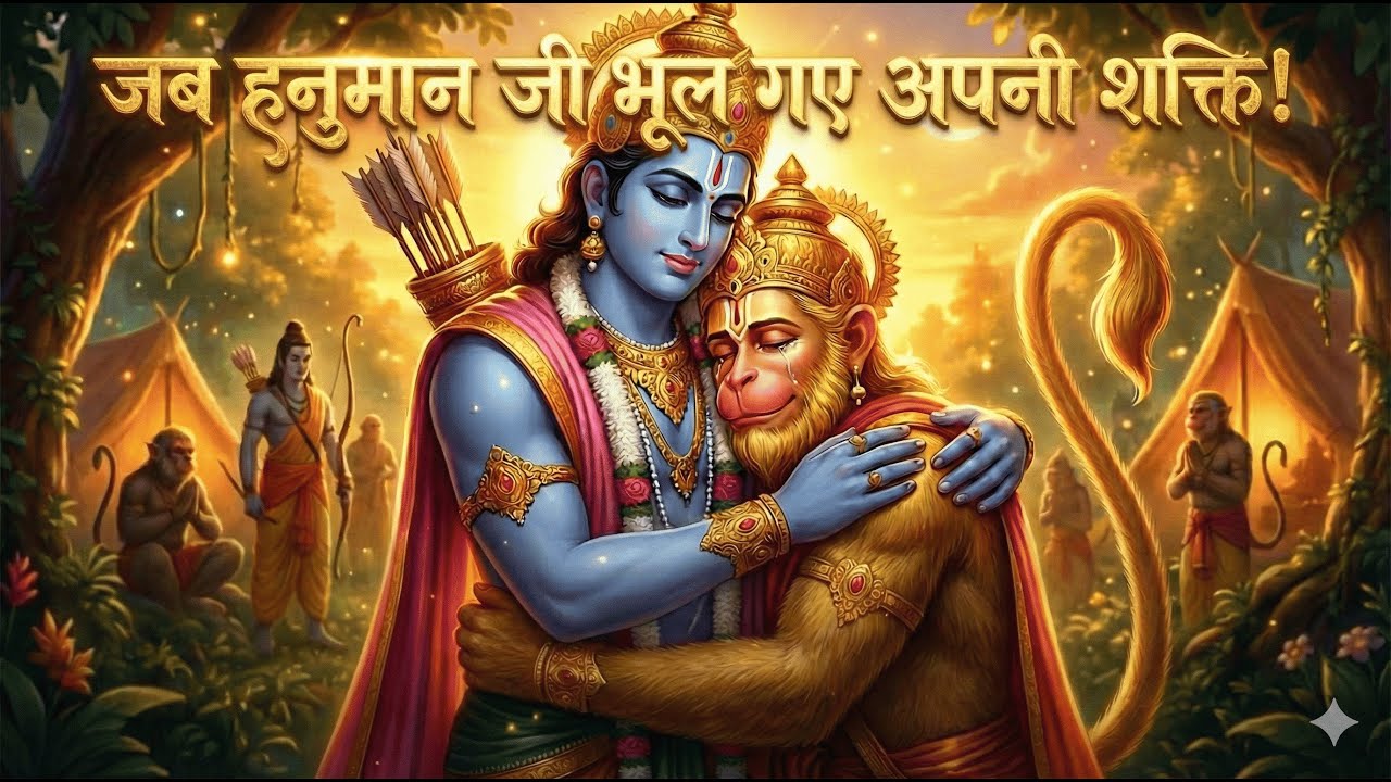 श्री हनुमान जी की प्रेरक कहानी | जब भूल गए अपनी शक्ति | Hanuman Ji Motivational Story in Hindi