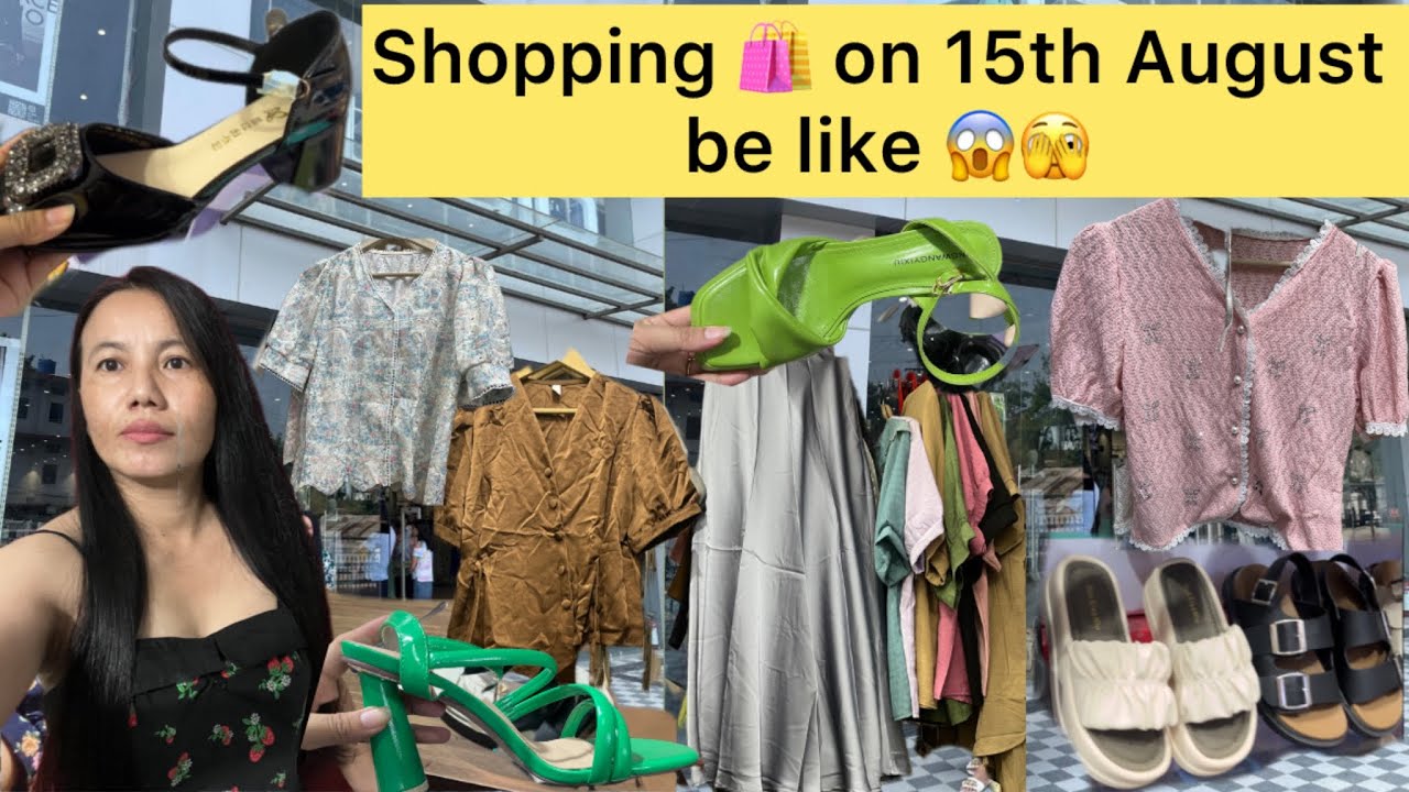 Shopping At Hongkong Market & New Market On 15th August || Lunch At Plaza Restaurant Dimapur