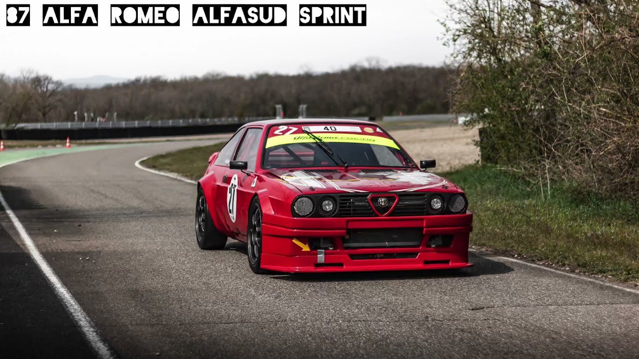 1987 Alfa Romeo Alfasud Sprint Race car