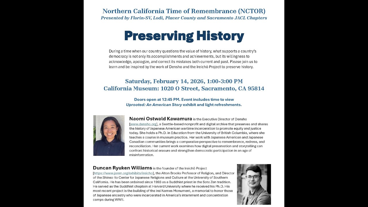 2026 NCTOR - Preserving History