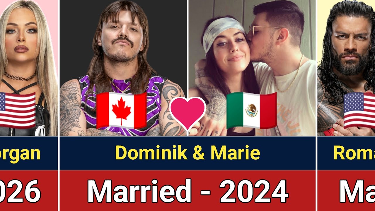 WWE Married Couples in 2026❤️