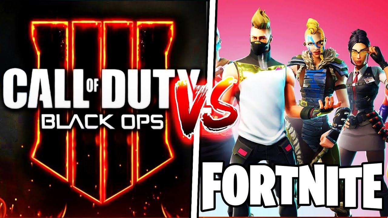Call Of Duty Black Ops 4 Blackout Vs Fortnite Battle Royale!