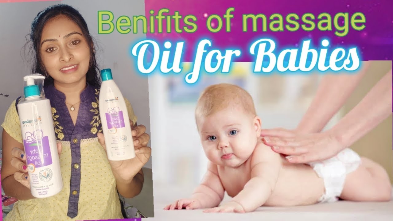 Benifits of massage oil for Babies | Himalaya Baby massage oil review in telugu Himalaya massageoil