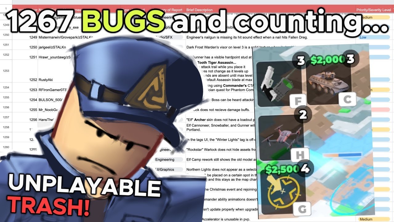 Почему в TDS так много багов??? | ROBLOX