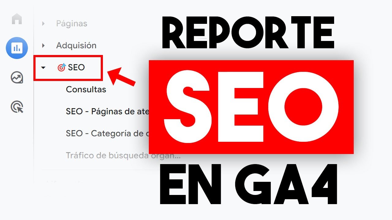 Reporte SEO personalizado en GA4 con datos de Google Search Console