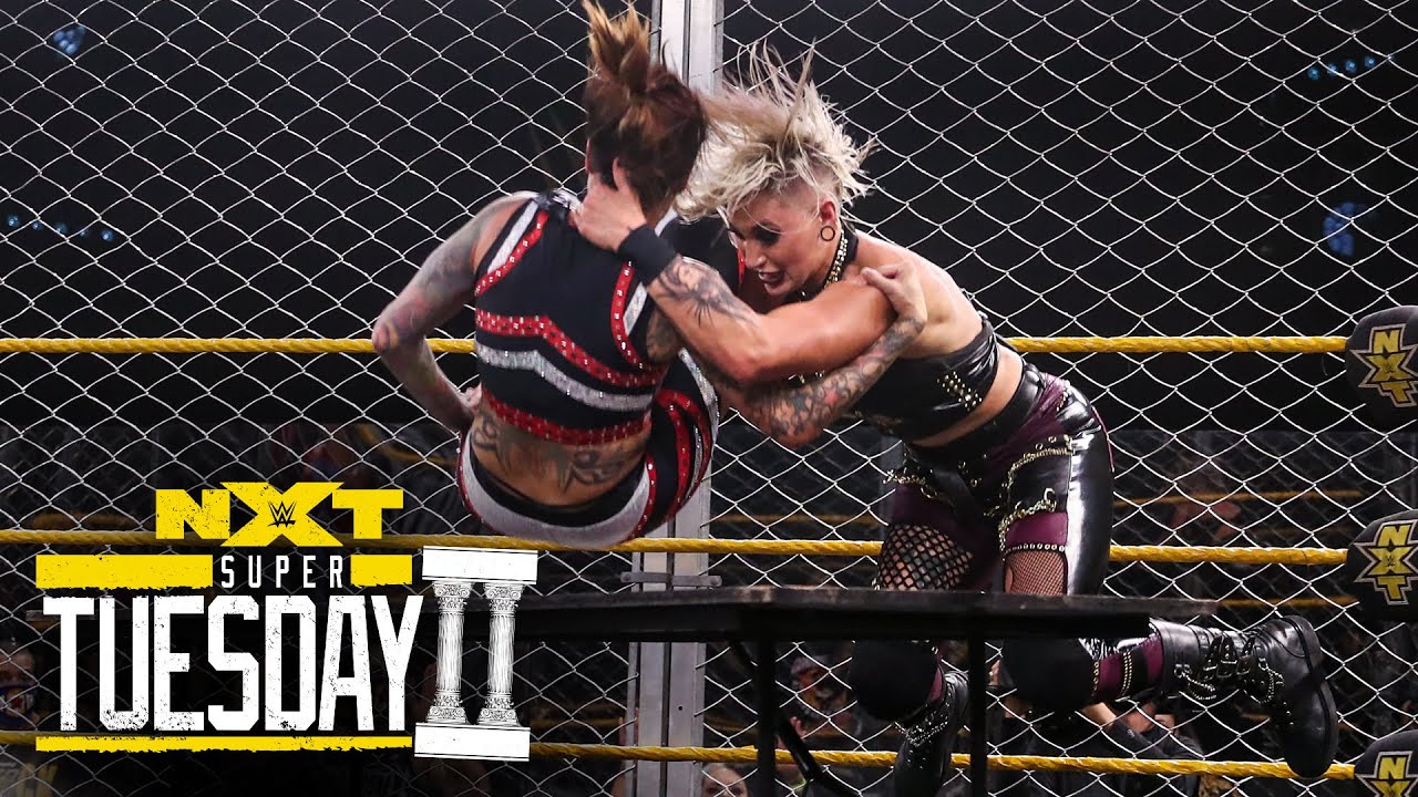 Rhea Ripley vs. Mercedes Martinez – Steel Cage Match: NXT Super Tuesday II, Sept. 8, 2020