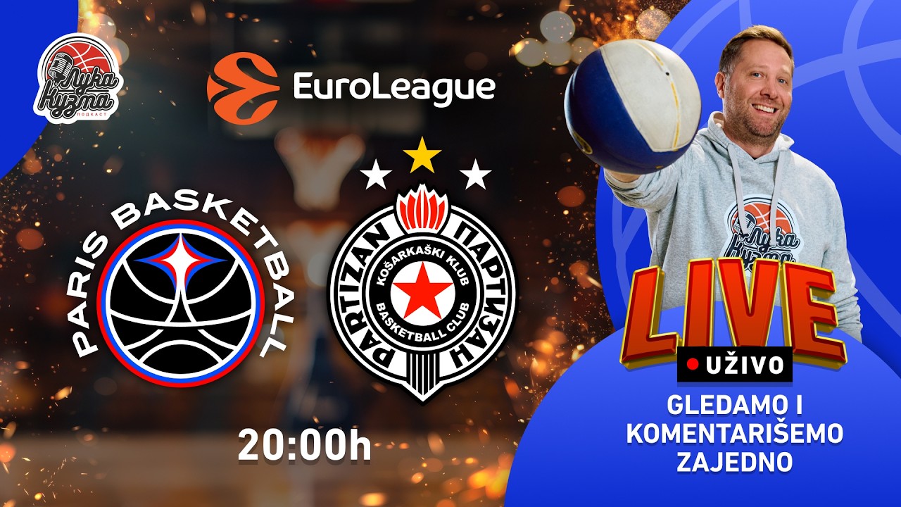 Pariz - Partizan | Evroliga 2026 LIVE