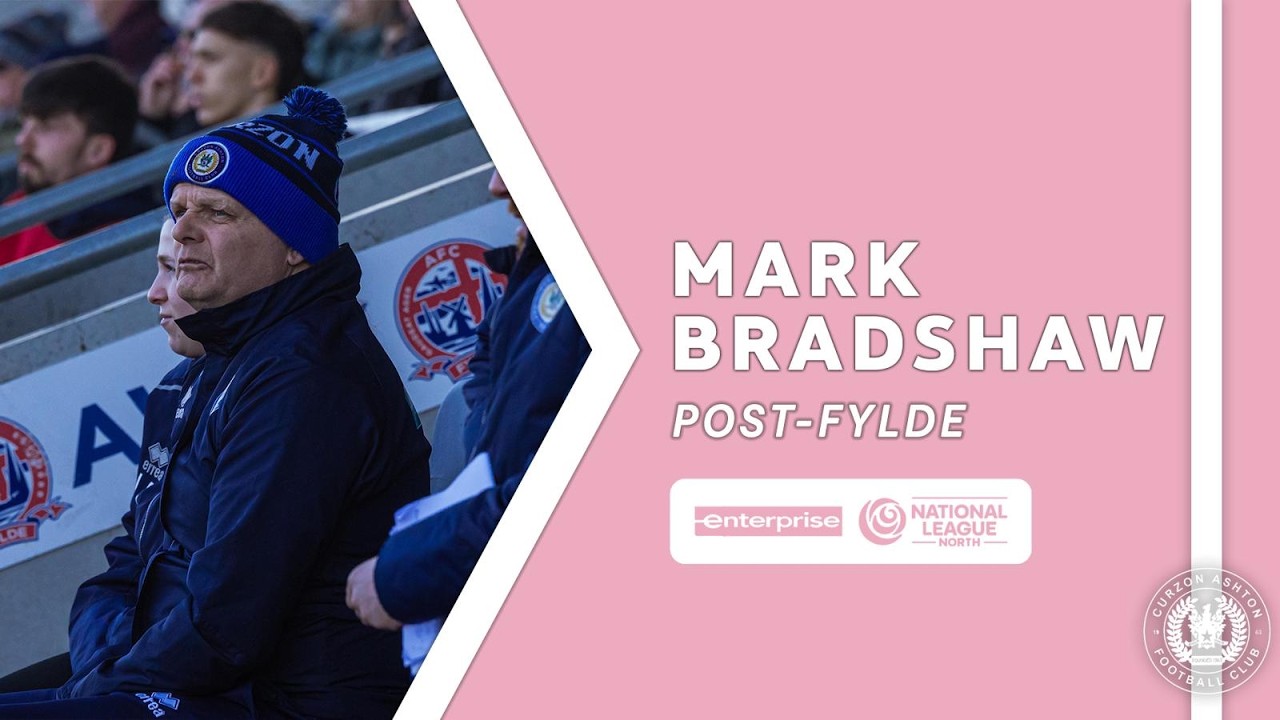 Reaction | Mark Bradshaw vs AFC Fylde | Enterprise National League North