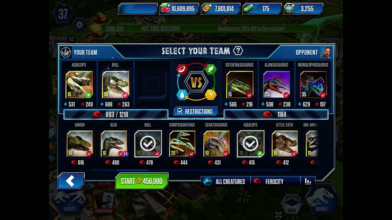 JURASSIC WORLD THE GAME UPDATE!