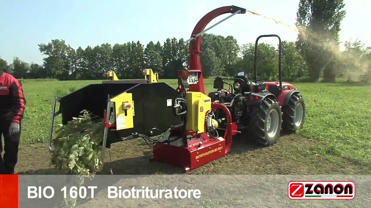 Biotrituratore a Trattore ZANON Bio 160 t