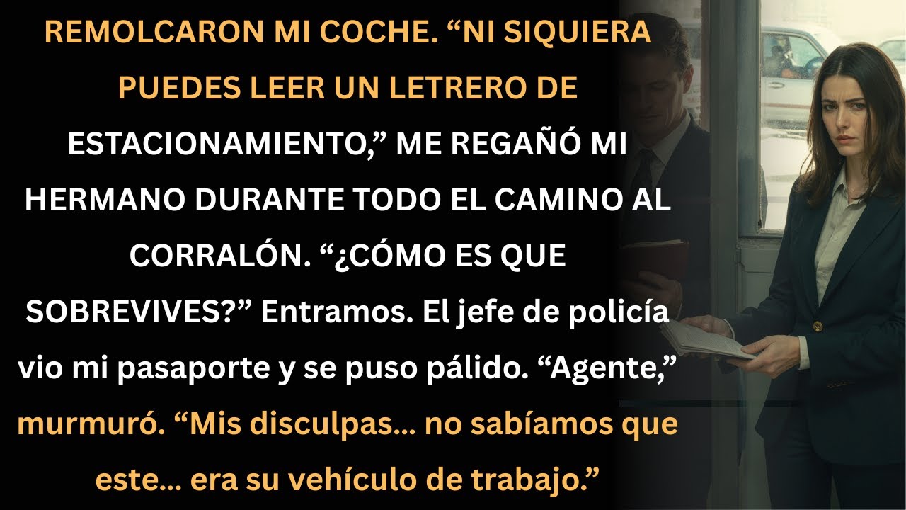 Remolcaron mi coche… y en el corralón descubrieron quién soy realmente.