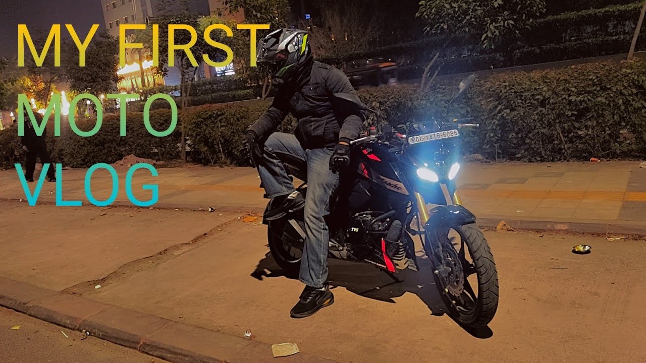 My First Moto Vlog ll Delhi City Ride 