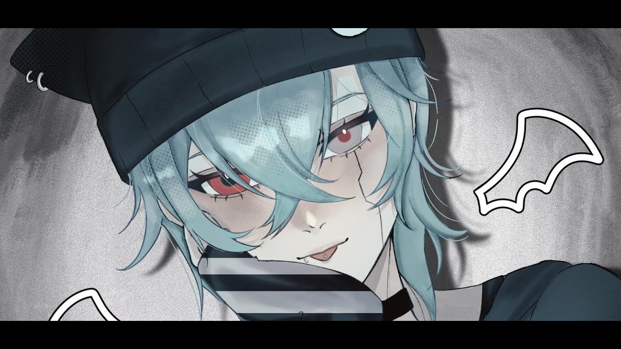 [Speedpaint] Drawing Nix Voltare 🦾🛡️ from【FIRST STAGE PRODUCTION EN】(Emo king hehe.)