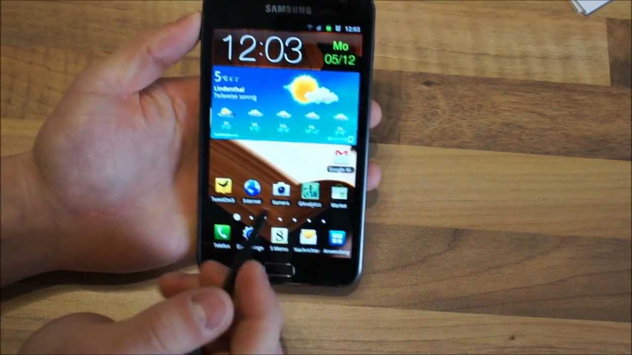 Samsung Galaxy Note Review deutsch - Teil 4: Kamera, Musik & Fazit