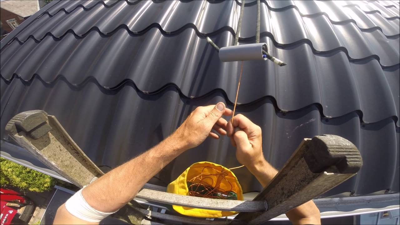 Setting ancher system to Rope Access for small work on roof