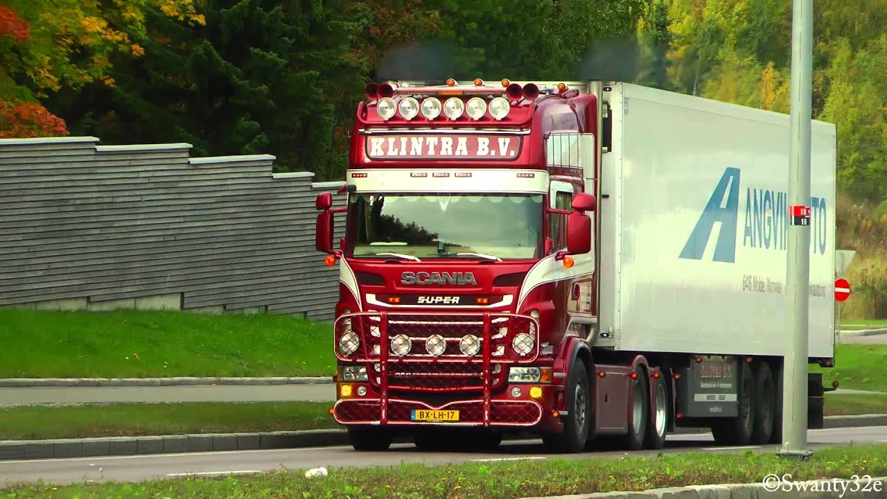 Scania R620 SUPER V8 Klintra B.V. Straight Pipes