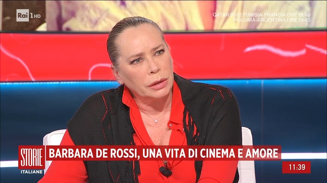 Barbara De Rossi, una vita di cinema e amore  - Storie italiane - 30/11/2022