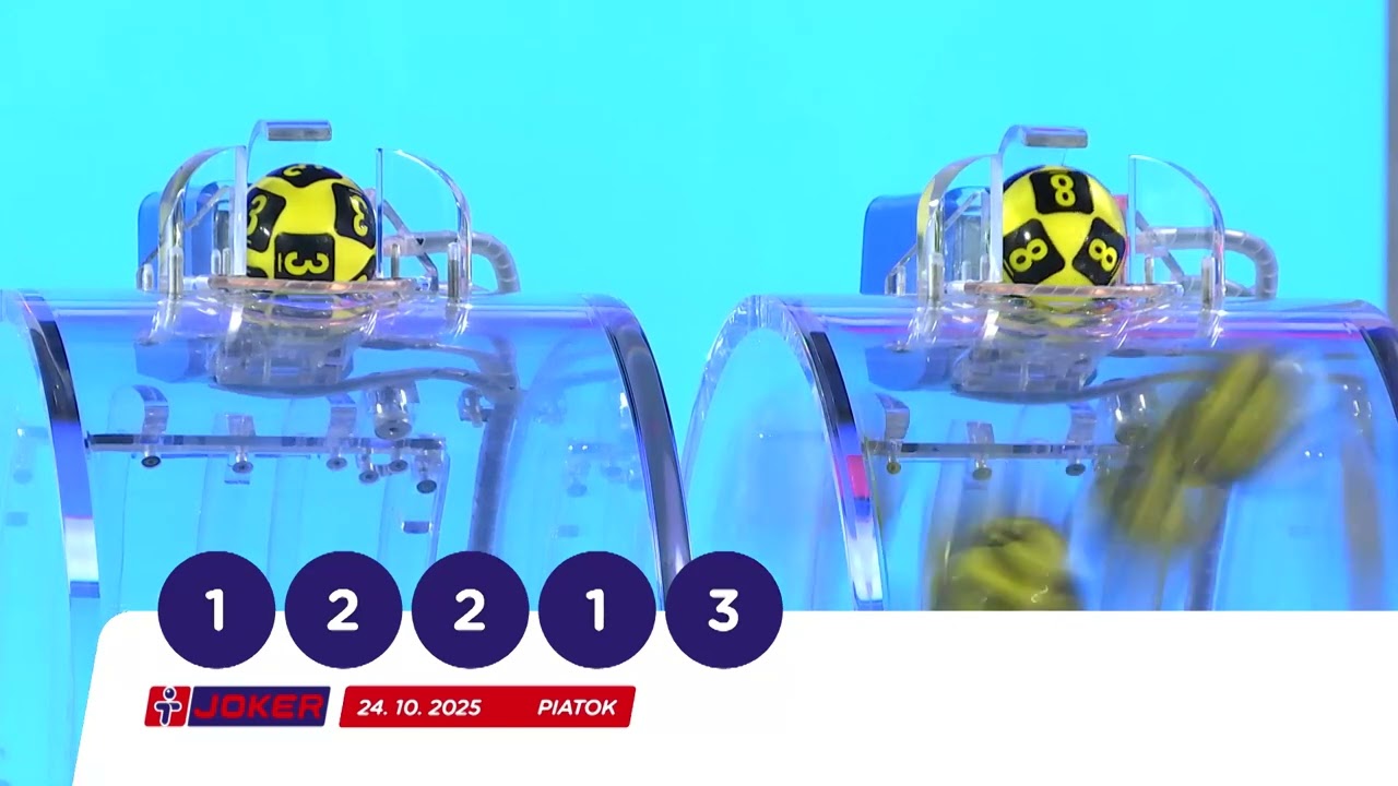 Žrebovanie TIPOS 24. 10. 2025 - LOTO, LOTO 5 z 35, KENO 10, V&scaron;etko alebo nič