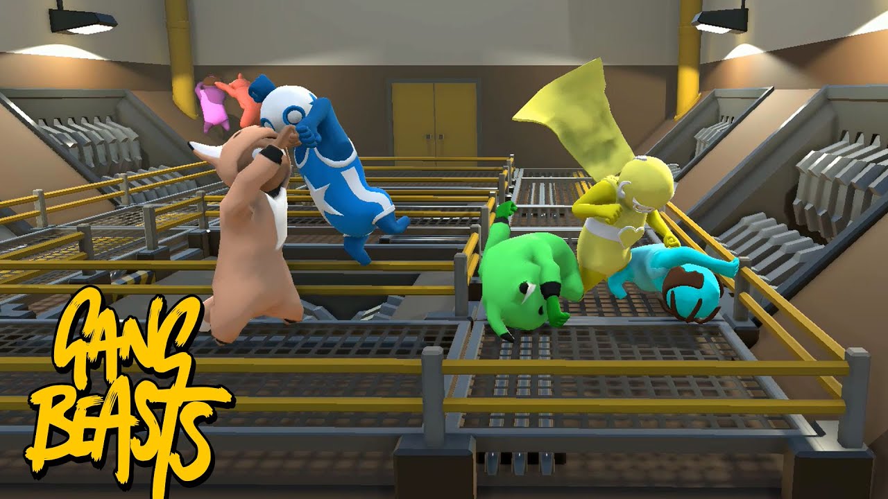 GANG BEASTS   REI DO MOEDOR DE CARNE!