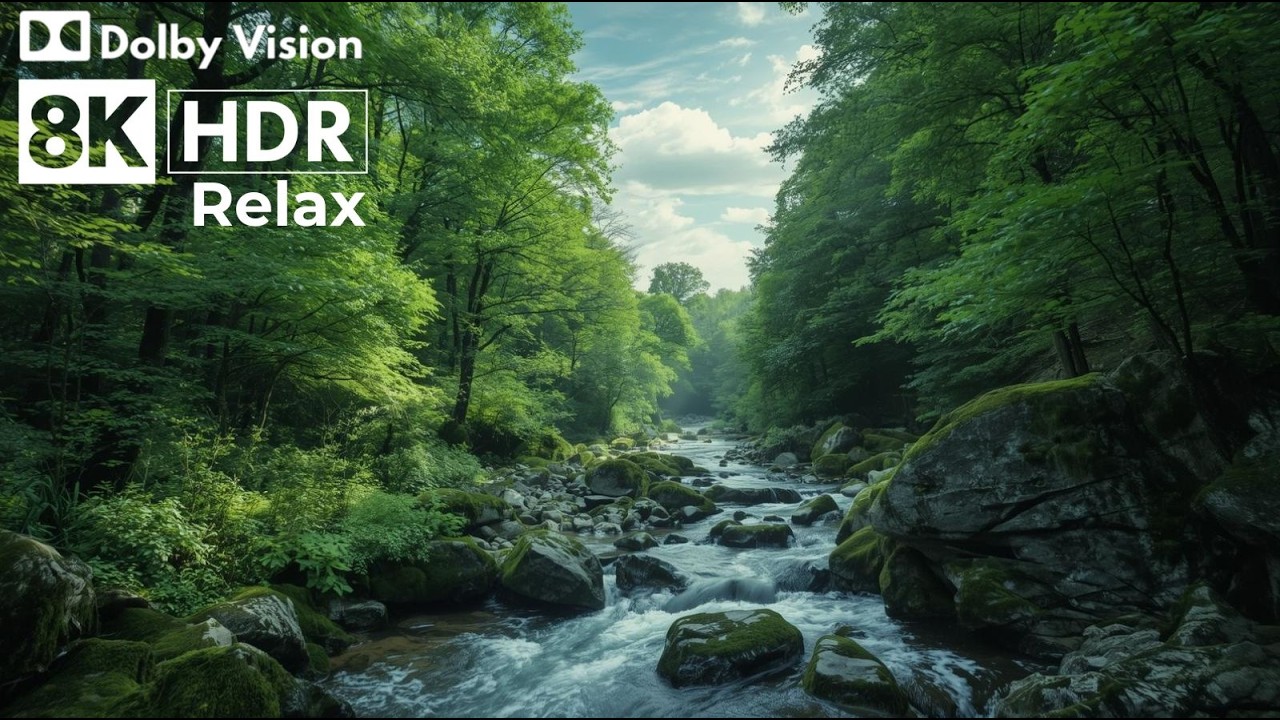 Relaxing Nature HDR Demo 🌿 | 8K OLED Display Test with Calm Ambient Music