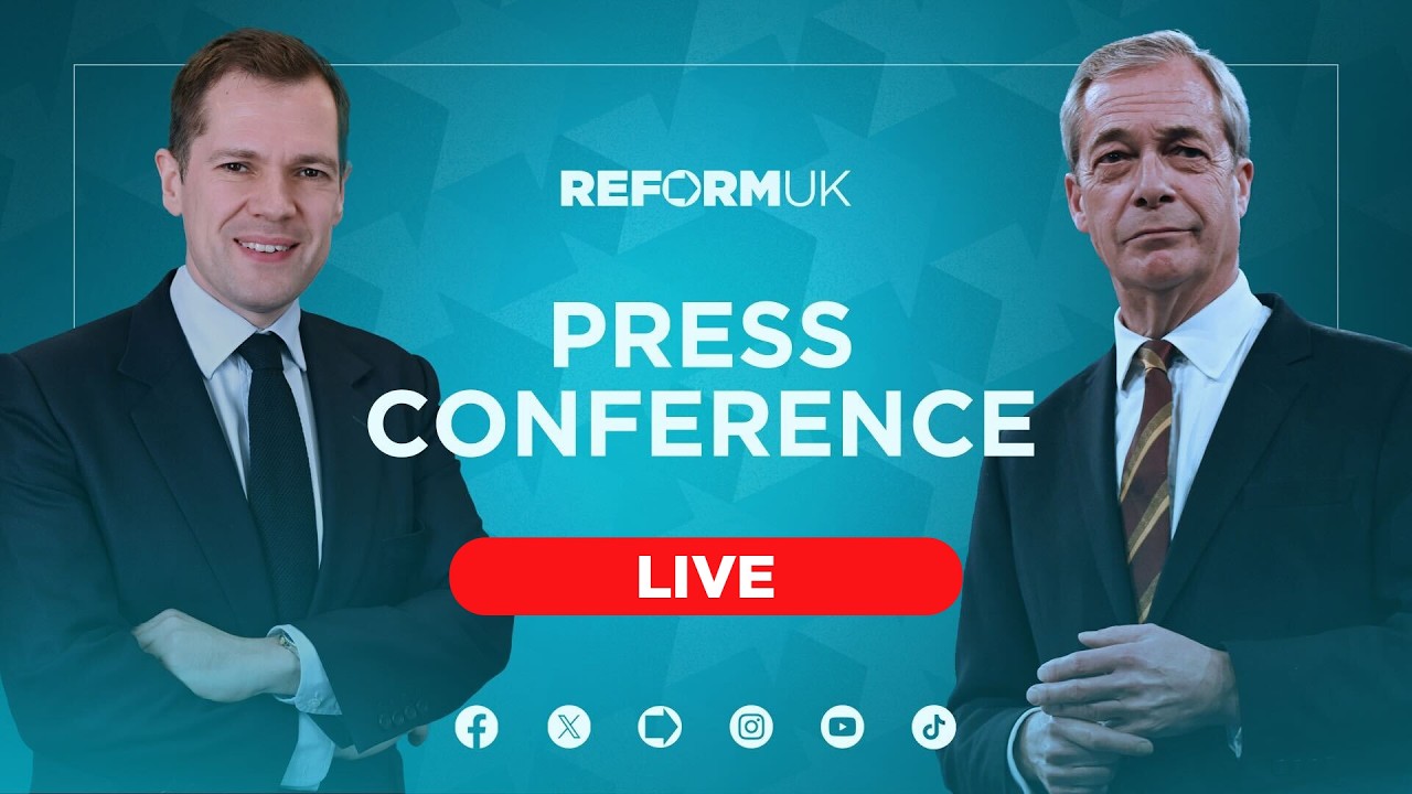Watch Nigel Farage and Robert Jenrick speak LIVE as they expose Rachel Reeves.