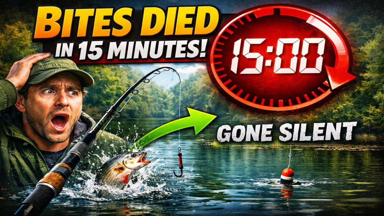 The 15-Minute Curse: Why Fish REALLY Stop Biting (It's Not What You Think)