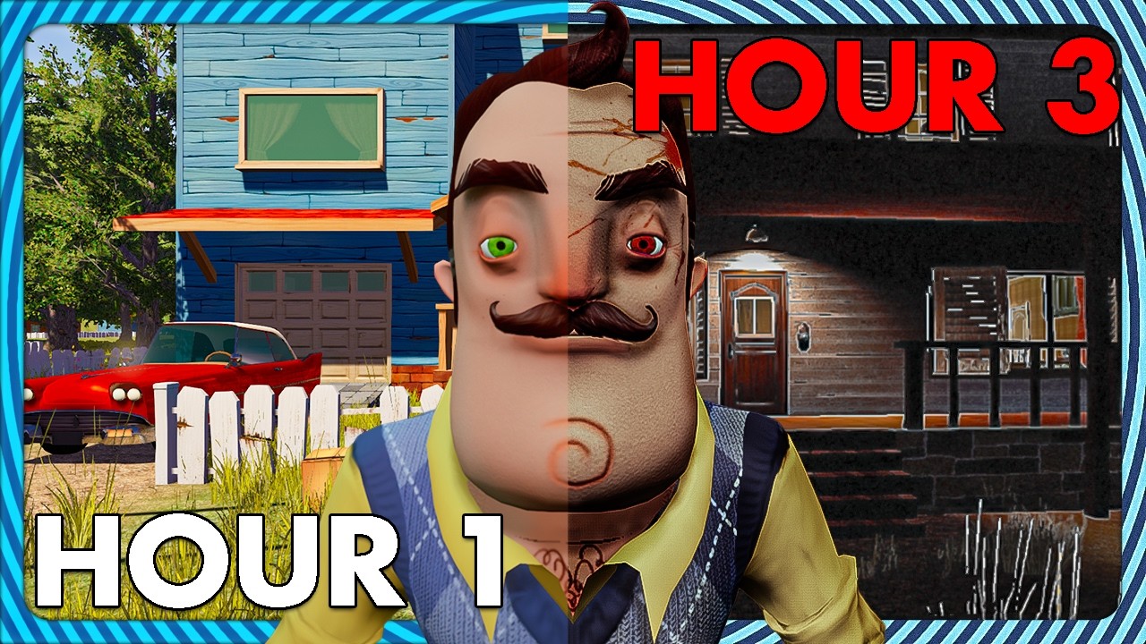 Can I Beat The HARDEST Hello Neighbor Games In 3 HOURS?