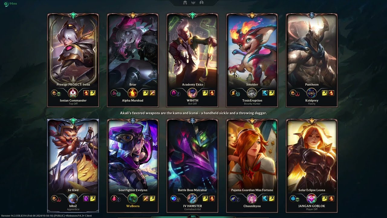 Evelynn Jungle Gameplay vs Briar - 19/4/8 | Season 14