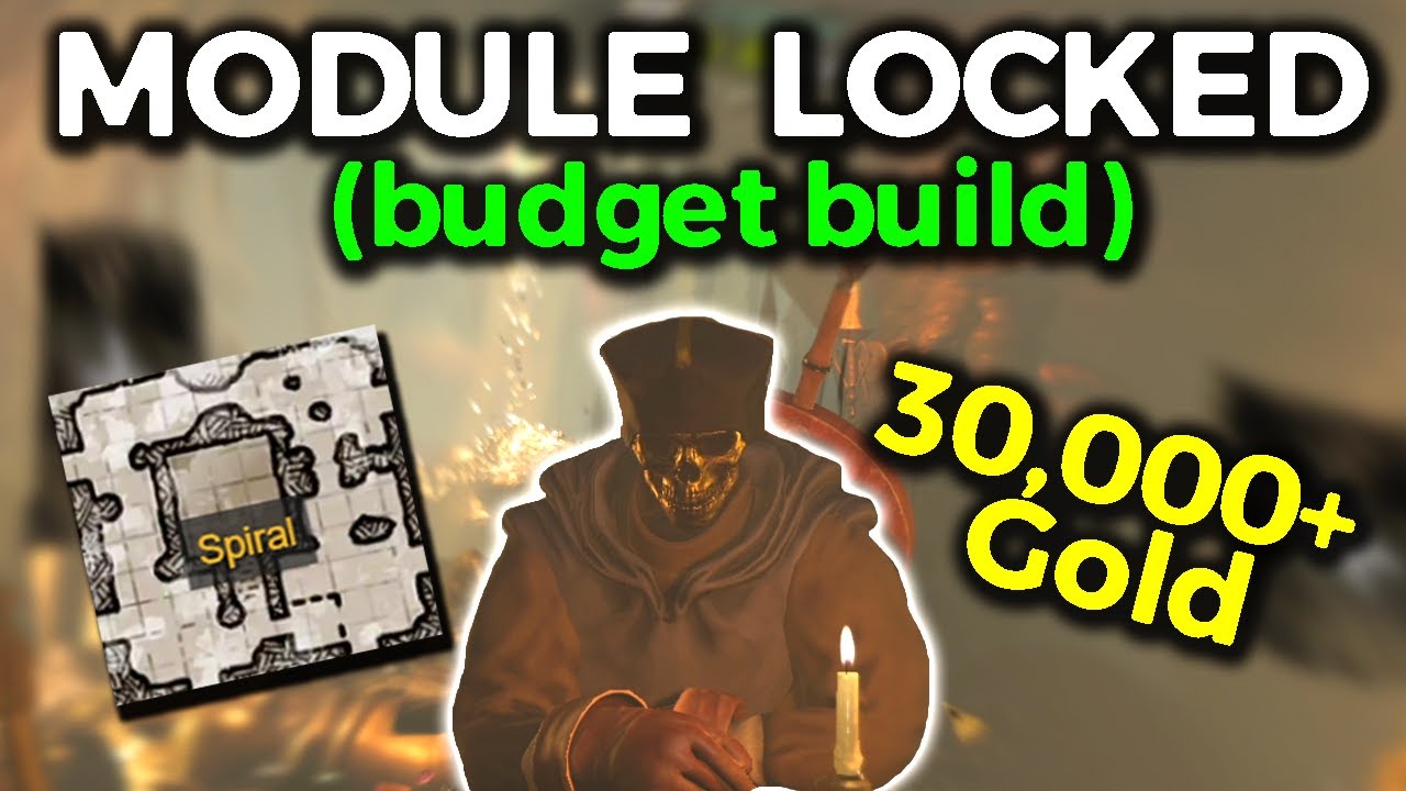Looting 1 room, then I build a kit... (Budget Sorcerer) - Dark and Darker Gameplay