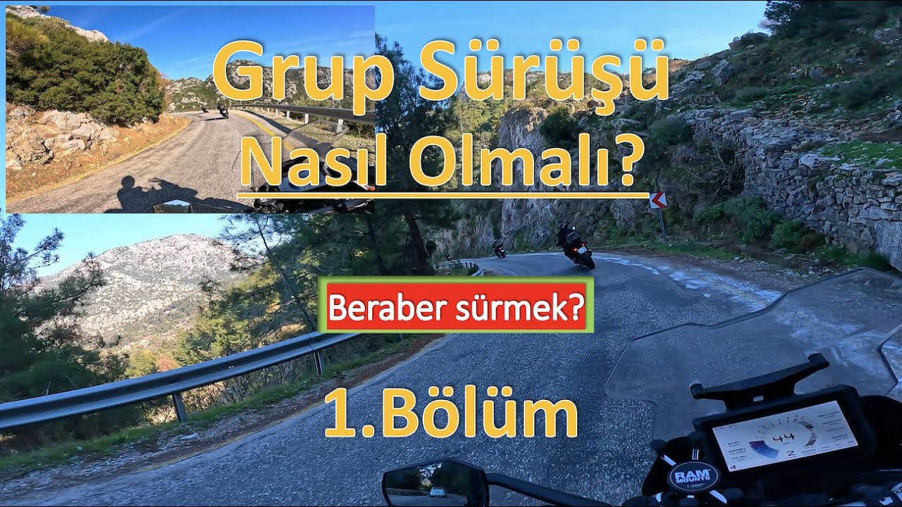 1 | GRUP SÜRÜŞÜ VE VİRAJLAR | YOLU OKUMA VE PLANLAMA| İleri Sürüş