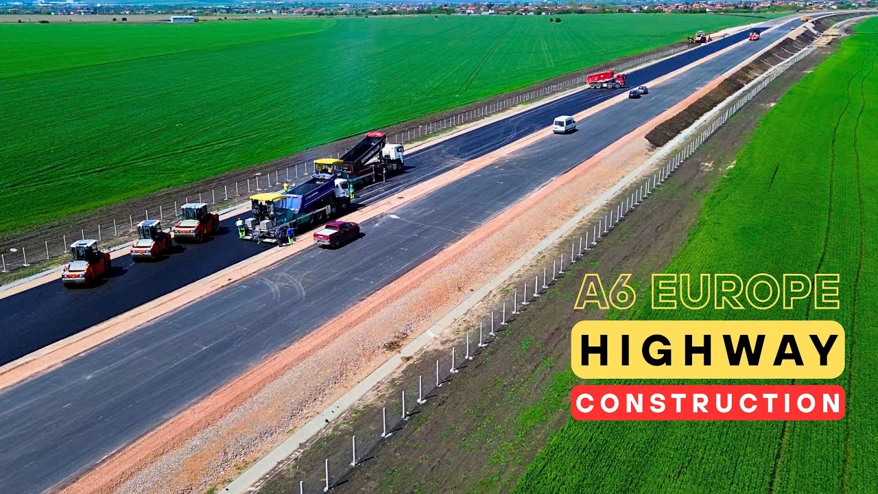 05.2025 | [A6] Europe Highway Construction || Строителство на магистрала Европа | Мрамор - Волуяк