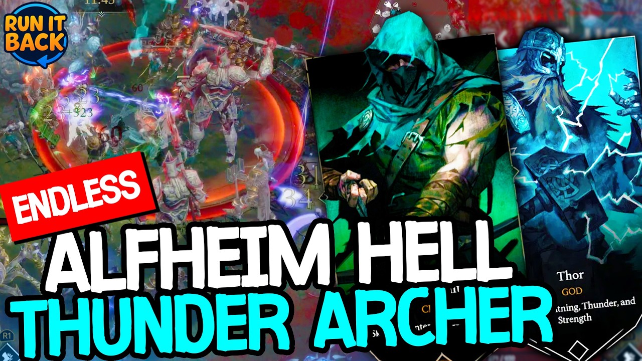 Can my S-Tier Thunder Archer Survive Alfheim Endless!? - Jotunnslayer
