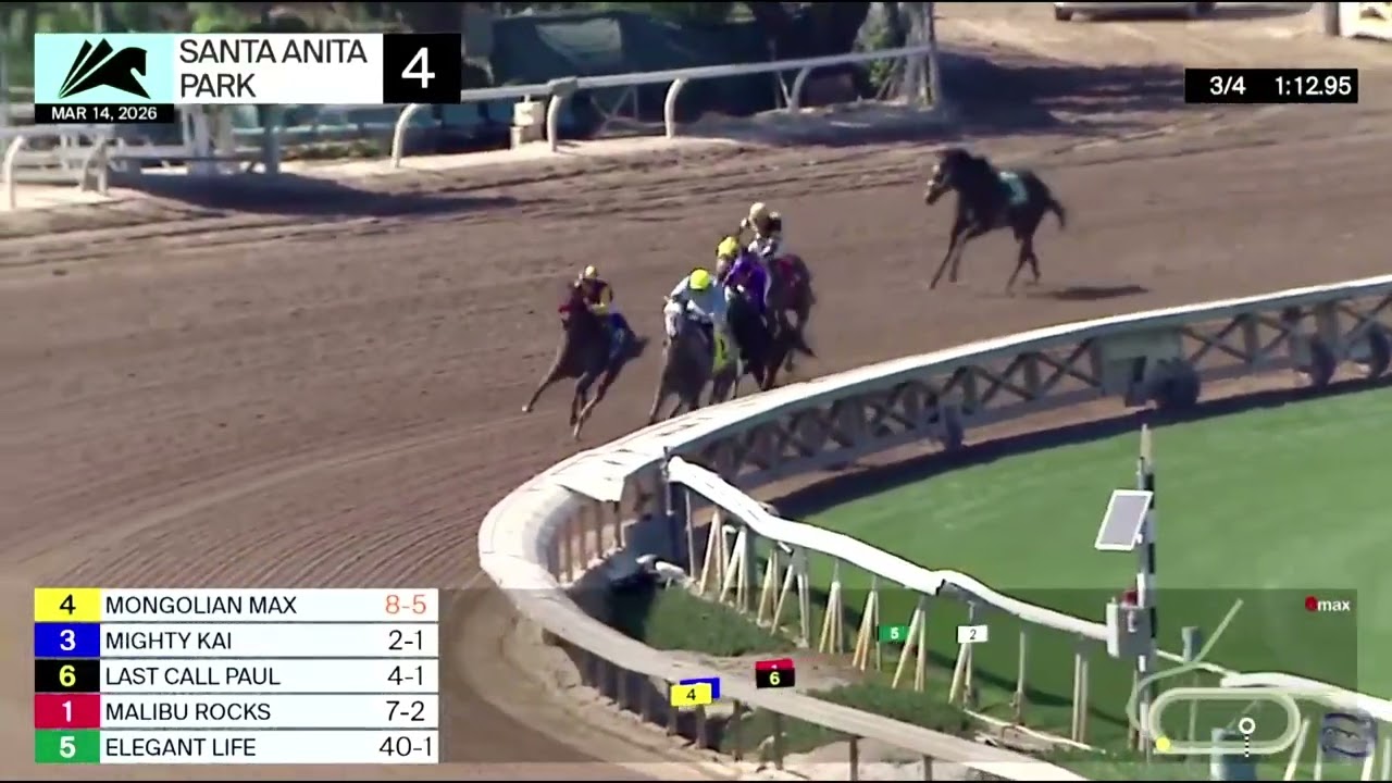 4ta Carrera de Santa Anita Park | Sabado 14 de Marzo de 2026