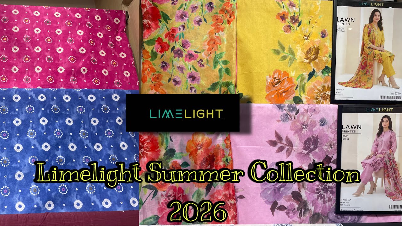 Limelight Summer Collection 2026 🌸🎉 Limelight New Collection 2026 🌷Life with HiraHashaam 