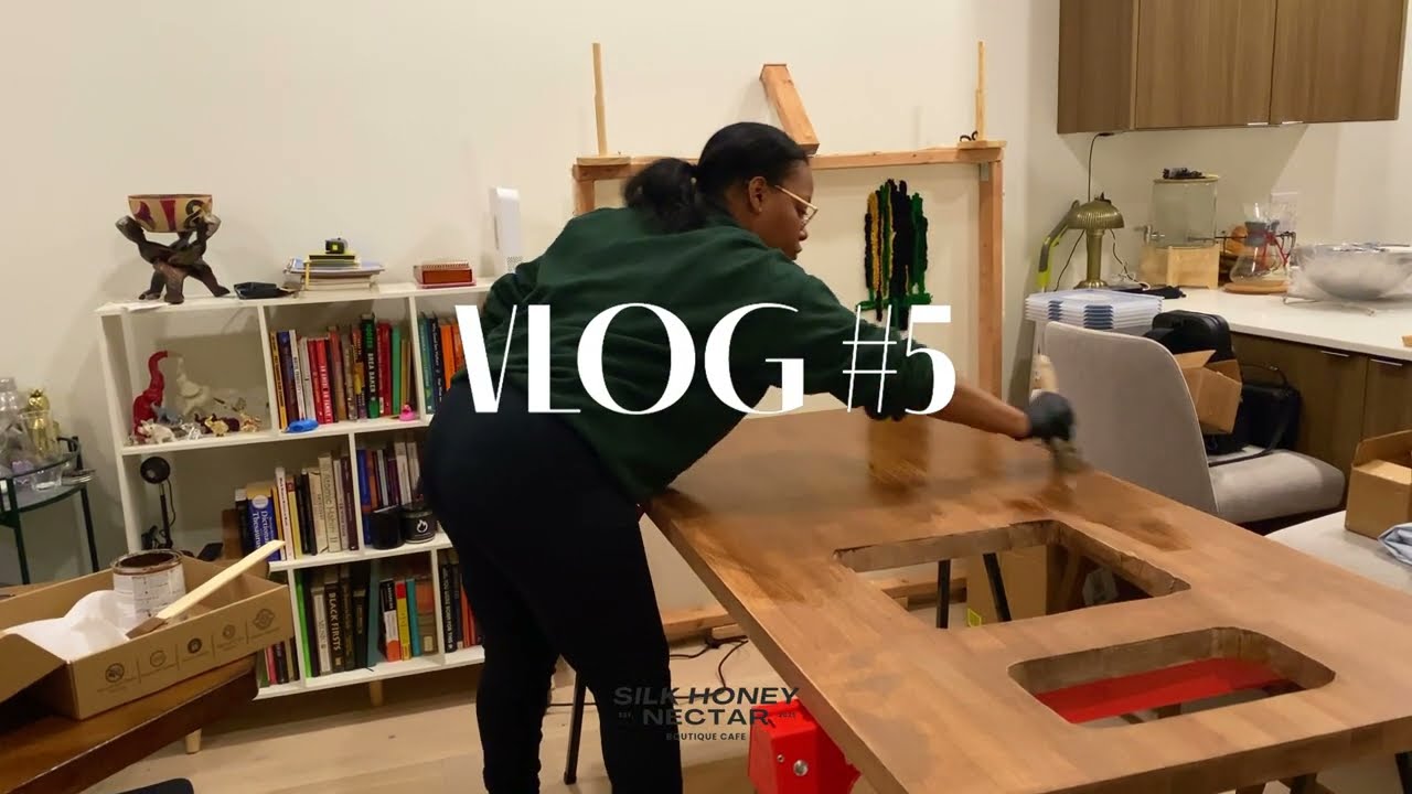 Silk Honey Nectar - VLOG #5 - Oh My Goodness, We built A Cafe Cart!
