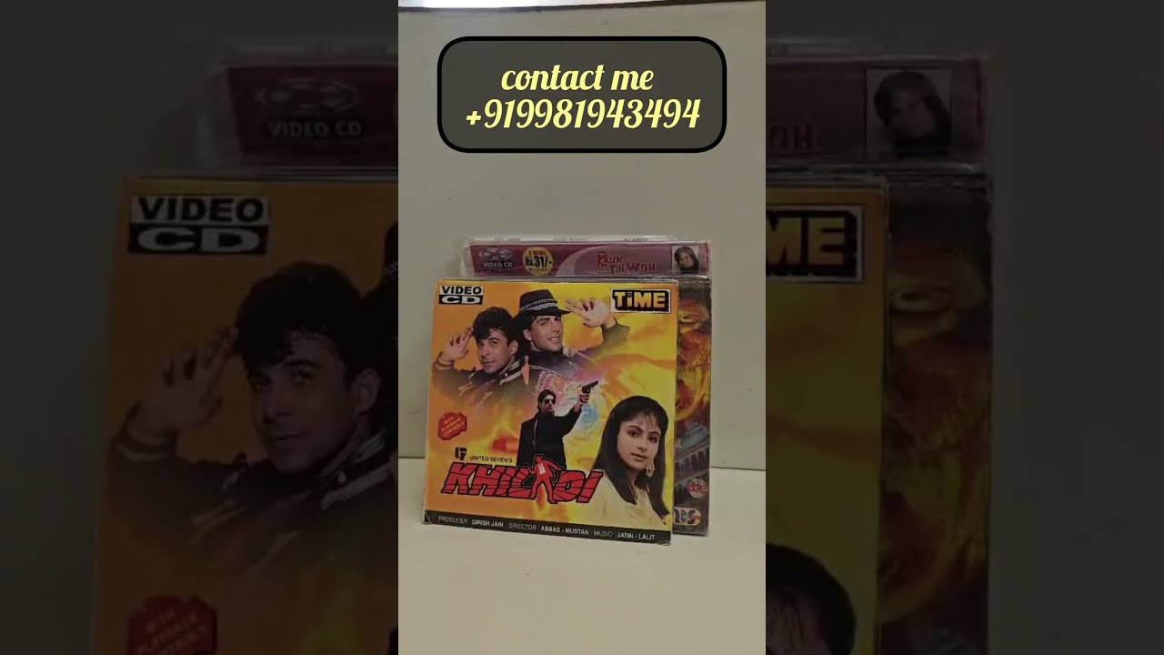 VCD Collection 10. contact me +919981943494