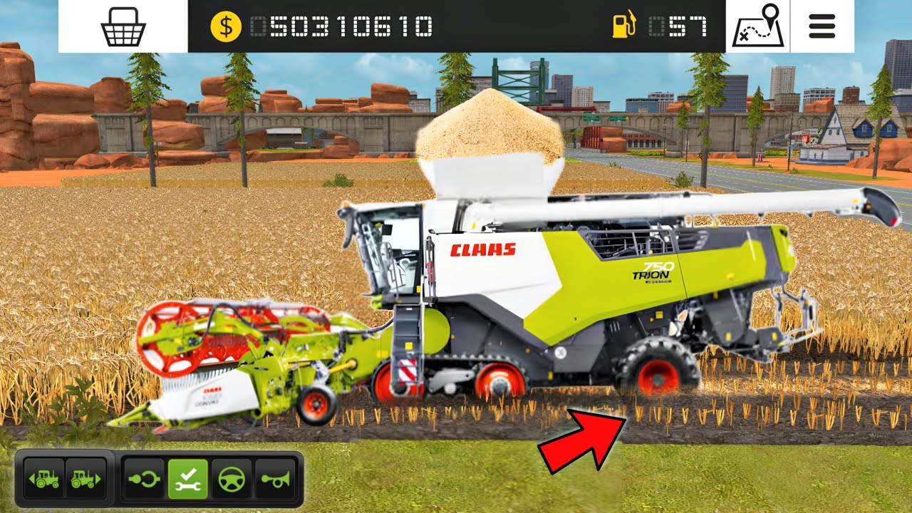 Fs 18 Harvesting Wheat 🌾 With 3 Players ! Farming Simulator 18 Gameplay | Fs18 timelapse #fs18 